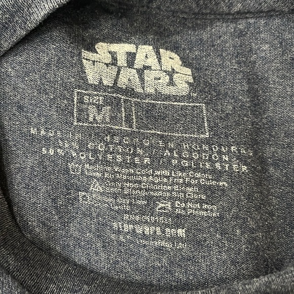 Vintage y2k star wars Mens t shirt size Medium - Picture 6 of 6